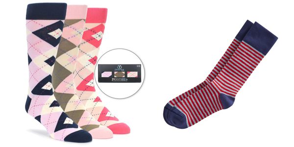 coral mens dress socks